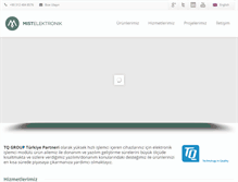 Tablet Screenshot of mistelektronik.com